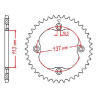 Steel crown JT 40 teeth not 520 type 1760