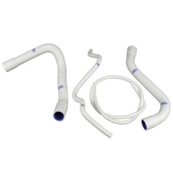 Kit 4 durites de radiateur SAMCO blanc BMW S1000RR / HP4