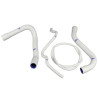 Kit 4 durites de radiateur SAMCO blanc BMW S1000RR / HP4