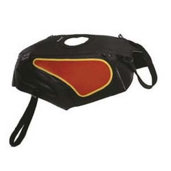 Tapis de réservoir Bagster noir/rouge/borde or (1238S) Triumph 900 Trident/900 Sprint