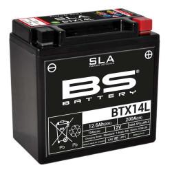 Batterie BS BTX14L SLA (YTX14L)