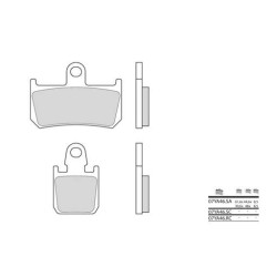 Plaquettes de frein carbone ceramique racing BREMBO 07YA46RC