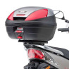 Support top case Givi MONOLOCK E137 Kymco Agility 50-125-150-200 R16 2008-2013