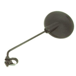 Rétroviseur moto homologué gauche/droit noir à collier