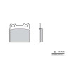 Plaquettes de frein organique BREMBO 07GR6007