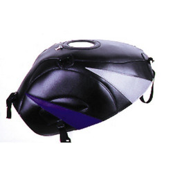 Tapis de réservoir Bagster noir/pointe acier/violet foncé (1316H) Suzuki GSX600 R