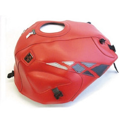 Tapis de réservoir Bagster rouge/deco anthracite/gris clair (1276D) Honda CB500/CB500 S