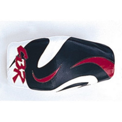 Saddle cover Bagster (2003T) White/Black/Red/Red Honda CBR600 97