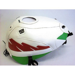 Tapis de réservoir Bagster blanc/rouge/vert (1258D) Kawasaki ZXR750R