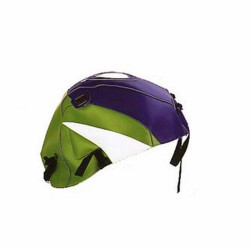 Tapis de réservoir Bagster bleu de chine/vert/pointe blanche (1361A) Kawasaki ZX6 R/ 636
