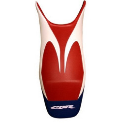 Saddle cover Bagster (2110Q) Red/White/Baltic/White Letters Honda CBR600F 05