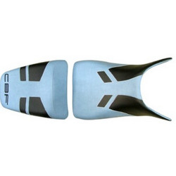 Housse de selle Bagster (2152D) Lavande/Noir/Lettres Noires Honda CBF600 S 04