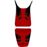 Saddle cover Bagster (2205A) Red Fonce/Black/Black Letters Honda CBF600 S 08-09