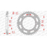 AFAM steel crown 43 teeth not 520 type 16501 Kawasaki KLR 600