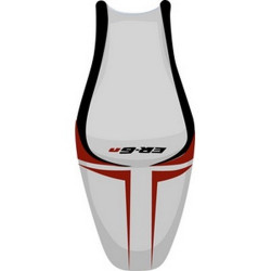 Saddle cover Bagster (2170A) Clair/Clair/Black Letters Kawasaki ER-6N 05-07