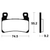 Brake pads metal fried BENDIX MF360