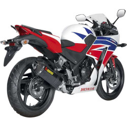 Silencieux Akrapovic Carbone HONDA CBR300R 14-16 2