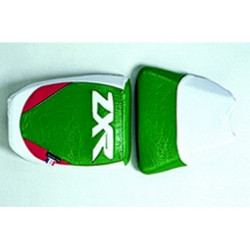 Saddle cover Bagster (2027E) Green/White/Red/White Letters Kawasaki ZRX 750/750 R 95