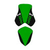 Housse de selle Bagster (2192H) Noir/Vert/Lettres Vertes Kawasaki Z1000 08