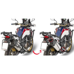 Support Givi pour valises MONOKEY PLR1144 Honda CRF1000L Africa Twin 2016-2017