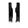 Acerbis Honda CR125R black fork protectors (0011623.090)