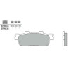 Rear brake pads BREMBO 07040XS
