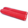 Soufflets de fourche Rouge 43/45mm - 370mm 