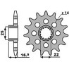 Pignon PBR 14 teeth not 520 type 2171 Ducati 1098