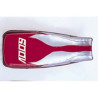 Saddle cover Bagster (2004O) Bordeaux Fonce/Rouge/Argent/Letters Blanches Honda TRANSALP XL600V 95-96