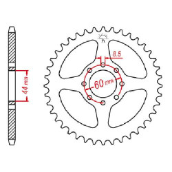 Steel crown JT 52 teeth not 420 type 1832