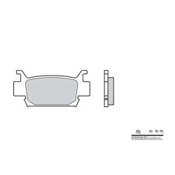 Plaquettes de frein sinter BREMBO 07HO58SD
