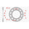 AFAM steel crown 49 teeth not 520 type 16204 Kawasaki KX 125