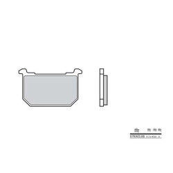 Plaquettes de frein organique BREMBO 07KA0506