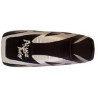 Housse de selle Bagster (2076Y) Noir/Sable/Lettres Argent Honda AFRICA TWIN XRV750 00-03
