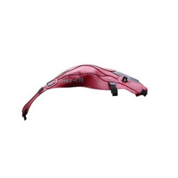 Tapis de réservoir Bagster rouge fonce/bandes noires (1493G) Yamaha MT-01