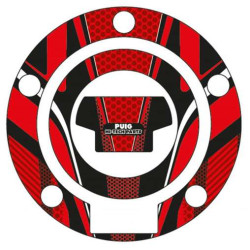 Puig RADIKAL Red Yamaha motorcycle tank cap protector