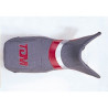 Saddle cover Bagster (2041G) Steel/Red/Sold/Red Yamaha TDM 850 94