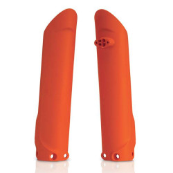 Acerbis KTM EXC125 orange fork protectors (0017842.010)
