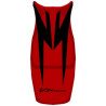 Housse de selle Bagster (2135J) Rouge/Noir/Lettres Noires Suzuki V-Strom 650 05-06