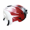 Tapis de réservoir Bagster blanc/rouge/noir lion (1486M) Aprilia 1000 Tuono/Factory