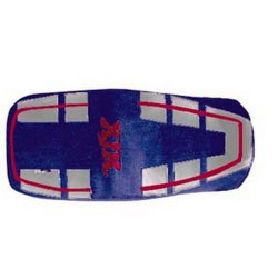 Saddle cover Bagster (2056F) Baltic/Argent/Rouge/Letters Rouge Yamaha XJR1200 98