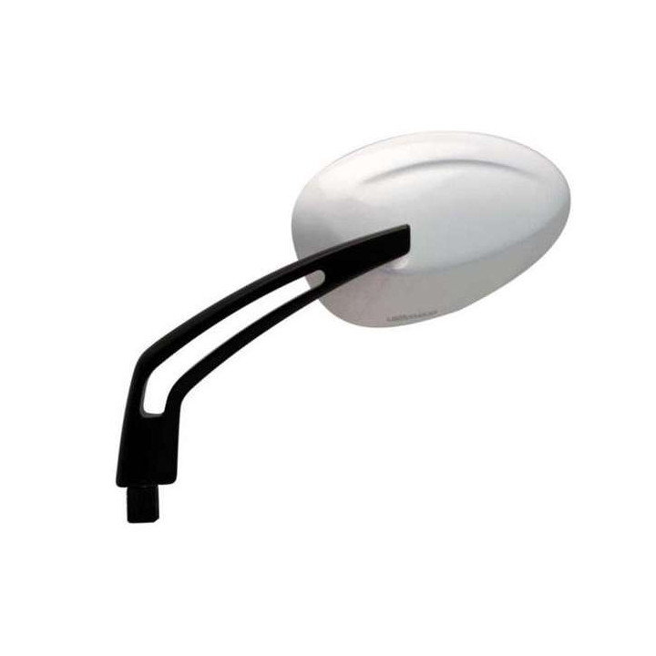 Bihr Easy M10/125 motorcycle mirrors Black/White