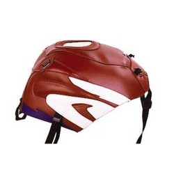 Tapis de réservoir Bagster rouge/blanc/violet foncé (1208EE) Honda CBR600F2