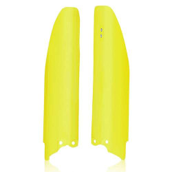 Protections de fourche jaune fluo Acerbis SUZUKI RM-Z450