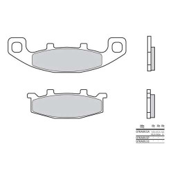 Brake pads sinter BREMBO 07KA09SP