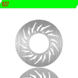 Front left brake disc NG 837 DT50R 03-04