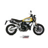 Mivv GP PRO approved muffler Inox black (D.038.LXBP) Ducati Scrambler 1100