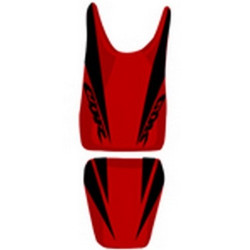 Saddle cover Bagster (2159I) Red/Black/Black Letters Honda CBR125 07