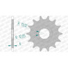 AFAM 14 teeth not 520 type 61400 CAN-AM DS 450