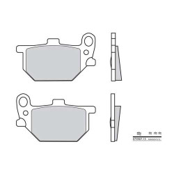 BREMBO organic brake pads 07YA0713